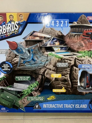 Thunderbirds Interactive Tracy Island game new with sounds and lights