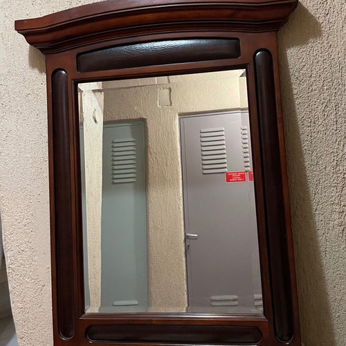Wooden classic mirror like new