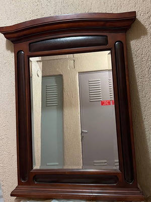 Wooden classic mirror like new