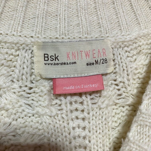 Bershka sweater long like new, size 38/M
