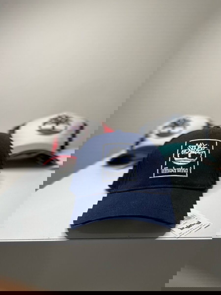 Timberland Παιδικό Καπέλο Jockey Υφασμάτινο Μπλε