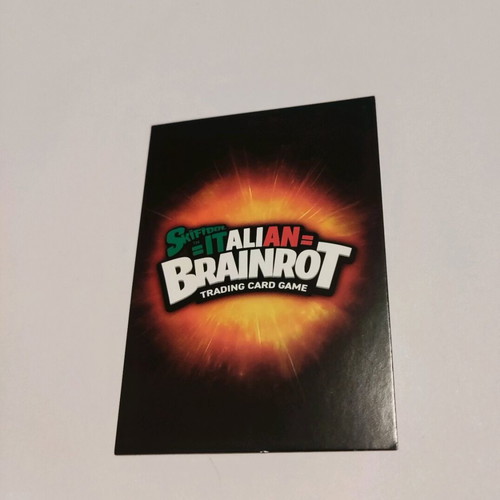 Italian Brainrot collectible card #128 new