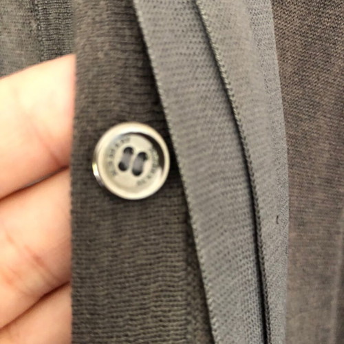 Burberry women's cardigan grey like new, cashmere
