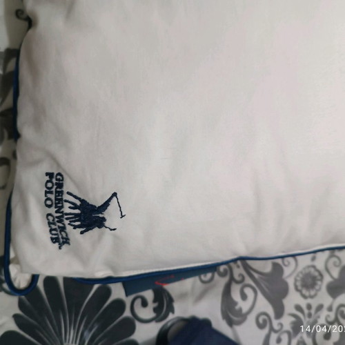 Greenwich Polo Club baby pillow used with cover