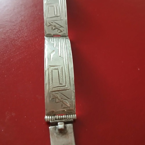 Mexican handmade bracelet, 25 grams, 18.5 cm
