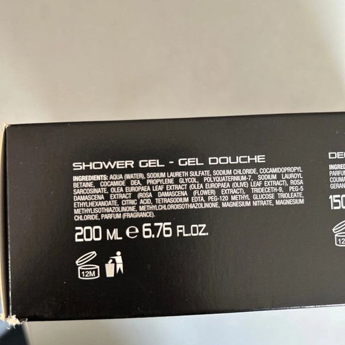 Ducati men's gift set new with deodorant spray and shower gel