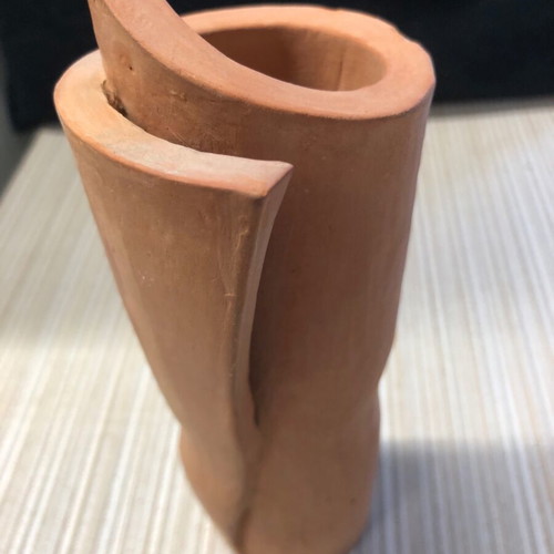 Ceramic vase micro sculpture