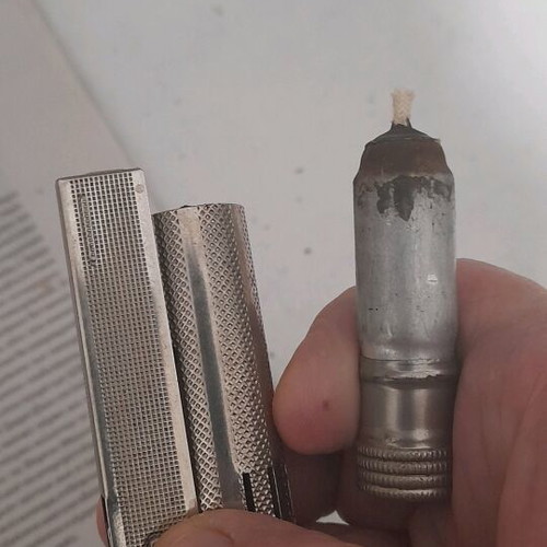 Imco Junior lighter with wick used, petrol