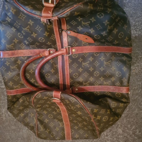 Luis Vuitton Keepall 60 vintage beige handbag used