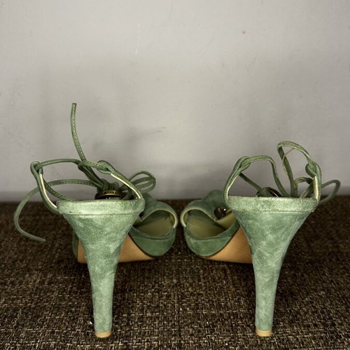 Les Tropeziennes sandals size 37 suede with beads used