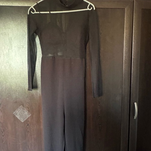 Jumpsuit black, like new, one size