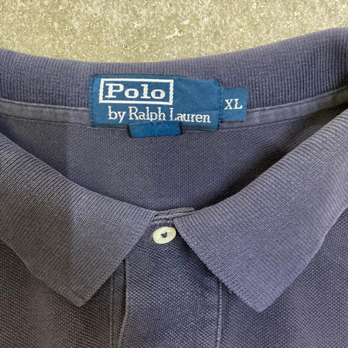 Ralph Lauren Polo shirt XL navy with red pony logo