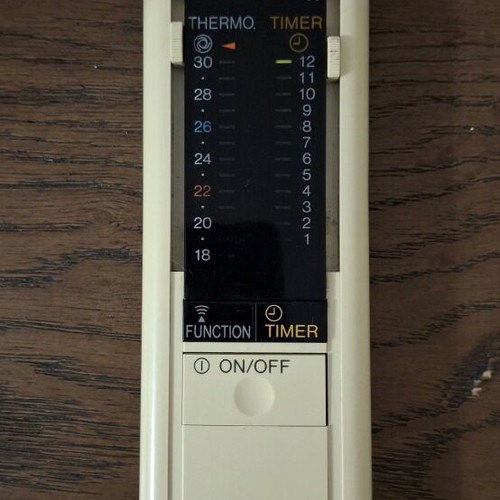 Sharp CRMC-A133JBEO air conditioner remote used
