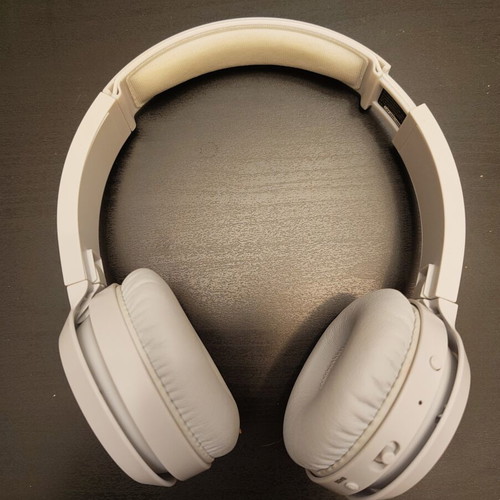 Philips TAH4205 Wireless Bluetooth Headphones White like new with Microphone USB-C