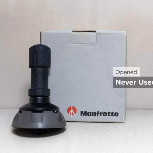 Manfrotto 75mm Half Ball like new for video tripod