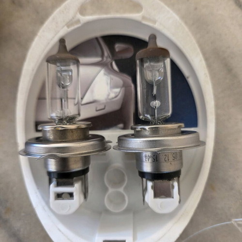 H4 bulbs warm white like new