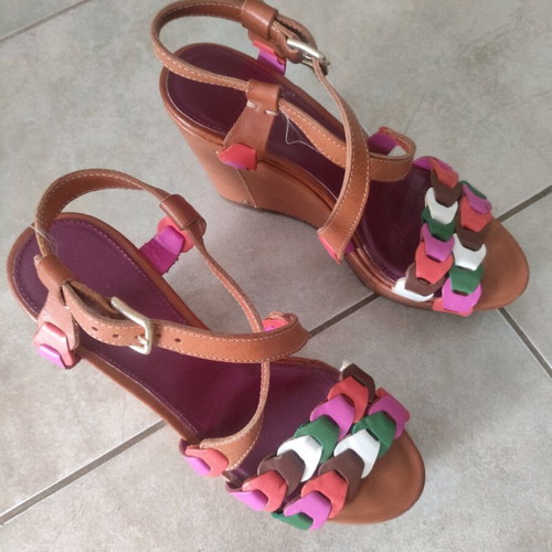 Missoni sandals size 37 like new, multicolor