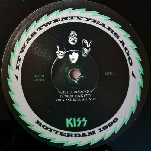 Kiss Rotterdam 1996 Triple Album New 25th Anniversary Vinyl