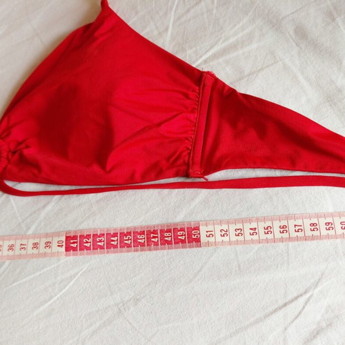 Oysho red bikini set like new, size S/M