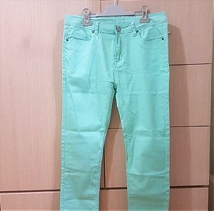 Παντελόνι Zedeem Νο.38*, Χρώμα mint/φυστικί