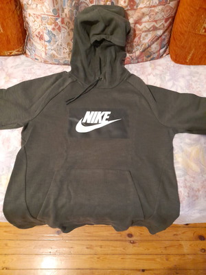 Nike Men's Hoodie Large Like New Green