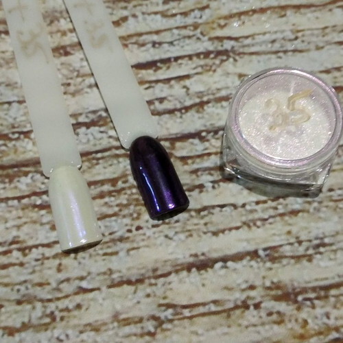 Σκόνη HNM No - 35 Lilac 1gr Mermaid Rowder Nail καινούργιο για μανικιούρ