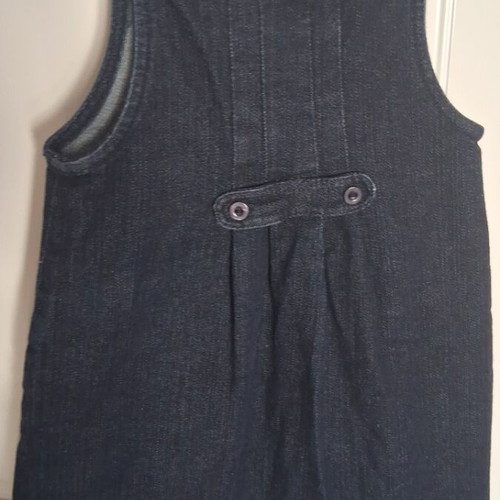 Sam 0 13 denim dress like new, size 98 cm, 3 years, blue