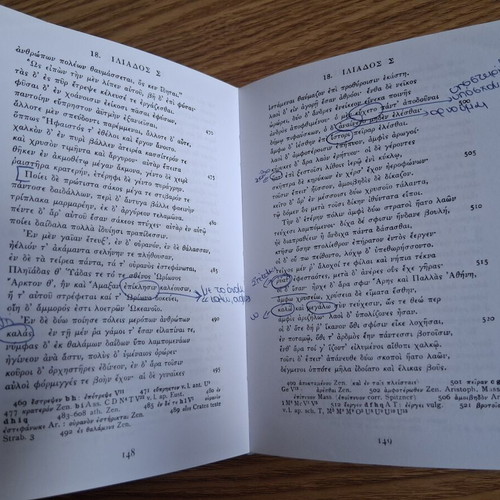 Homeri Opera Iliadis Volumes One and Two, Oxford Classical Texts