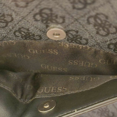 Guess Vezzola shoulder bag, black and grey