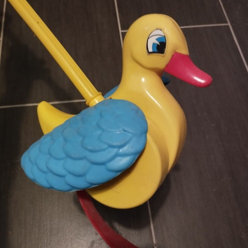 Baby Duck Pull Toy like new