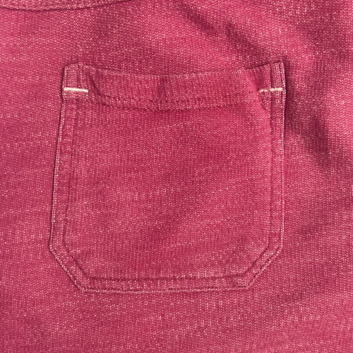 BodyTalk men's distressed red/pink shorts, size M