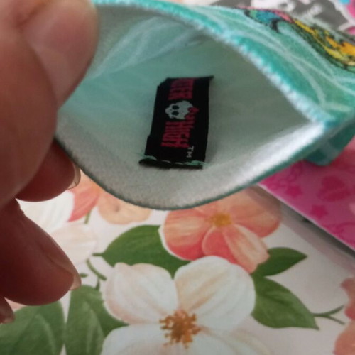 Monster High fabric cases by Mattel like new, 12 pieces