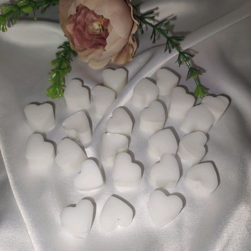 Wax Melts Mini Hearts new, handmade from plant wax