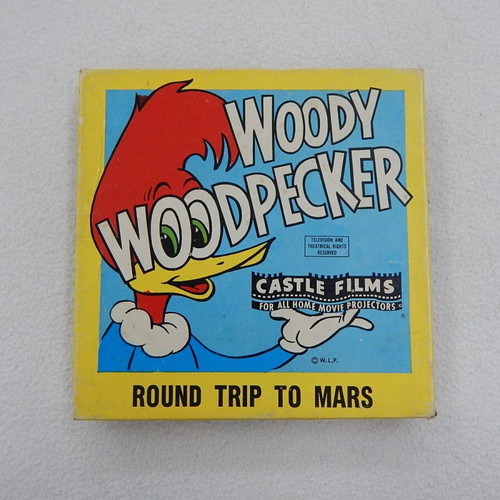 Woody Woodpecker 8mm film used, Castle Films 1960s