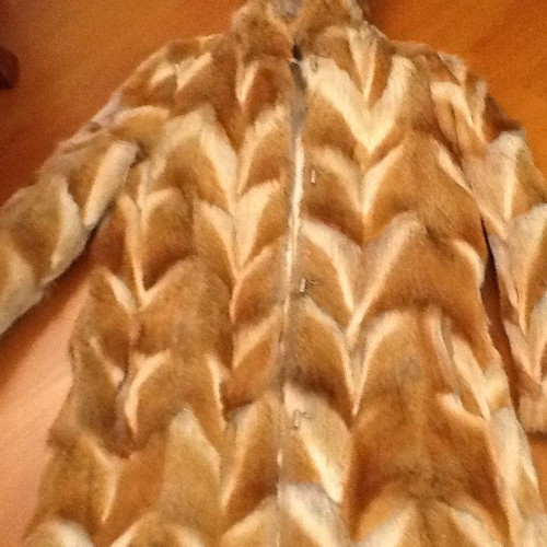 TWO-SIDED FUR COAT