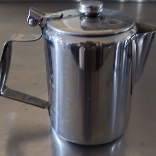 Stainless Steel Coffee Pot Tea Pot 0.20 lt pack of 4 like new
