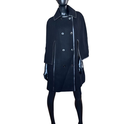 Reiss wool coat new, size M, black