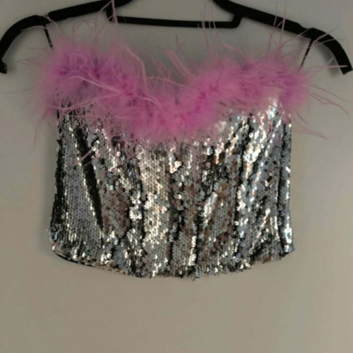 Stylish top like new, size S