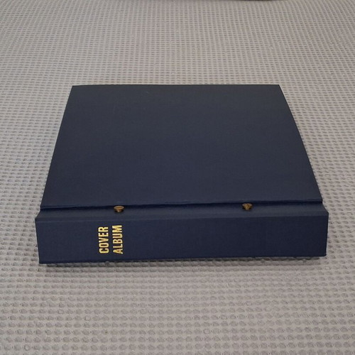 Cover Album philately album like new, 55 sheets, 29x28 cm