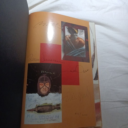 Havok and Wolverine: Meltdown Limited Signed Edition graphic novel