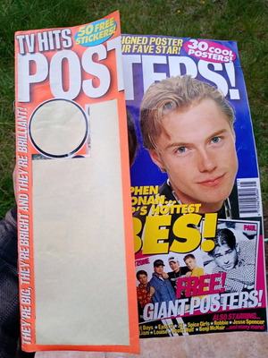TV Hits posters used, includes two posters