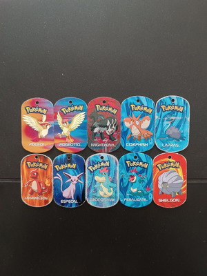 Pokemon tazos used, 2006 collection