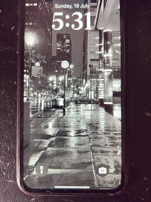 iPhone 11 black 64GB like new with 72% battery health