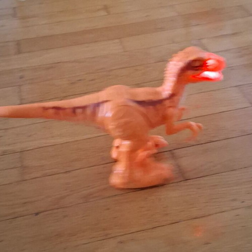 Zuru Robo Alive Raptor dinosaur figure used, functional, 27 cm