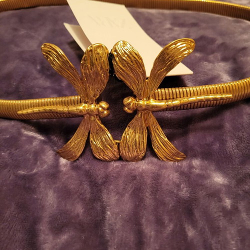 Libelula Belt No 90 Zara new, gold color