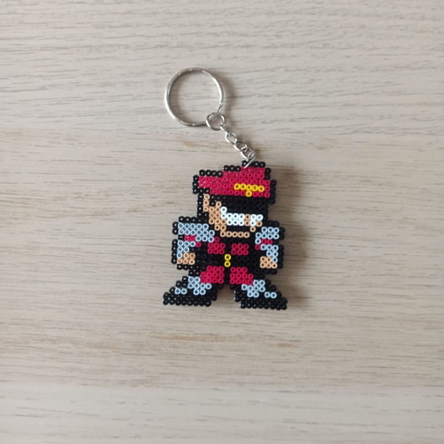 Street Fighter Collection M.Bison keychain