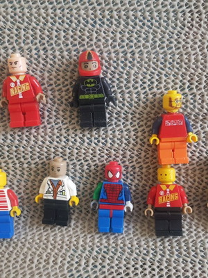 Mini Figures from Building Blocks used, pack
