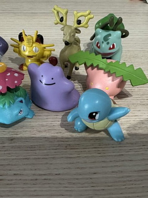 Pokemon mini figures Kanto and Johto used, pack