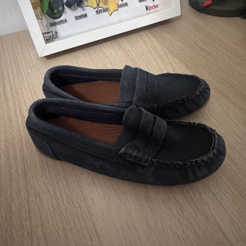 Zara kids moccasins size 30, blue