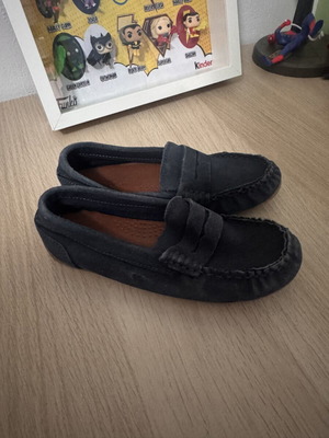 Zara kids moccasins size 30, blue